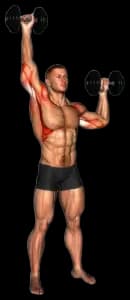 Alternating Dumbbell Shoulder Press exercise thumbnail